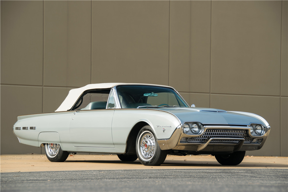 1962 FORD THUNDERBIRD CONVERTIBLE - Front 3/4 - 201307