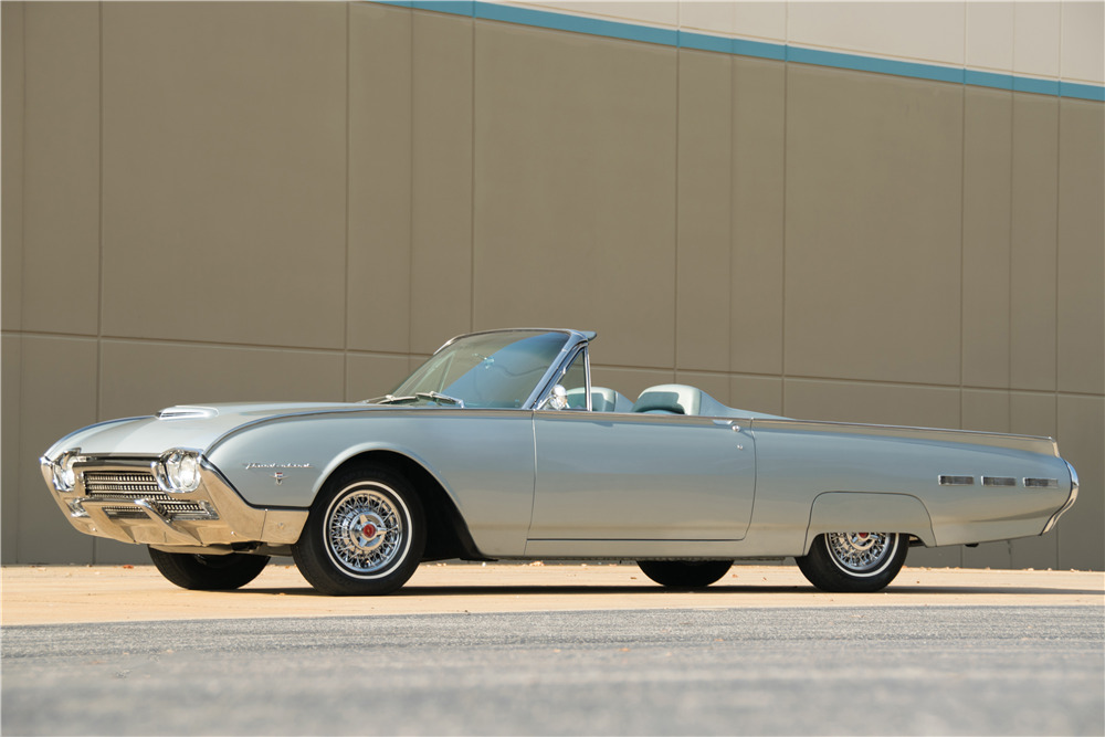 1962 FORD THUNDERBIRD CONVERTIBLE - Side Profile - 201307