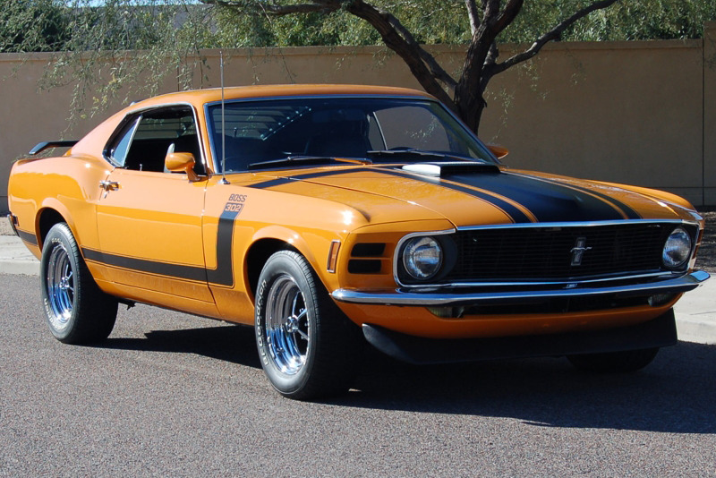 1970 FORD MUSTANG BOSS 302 FASTBACK - Front 3/4 - 201318