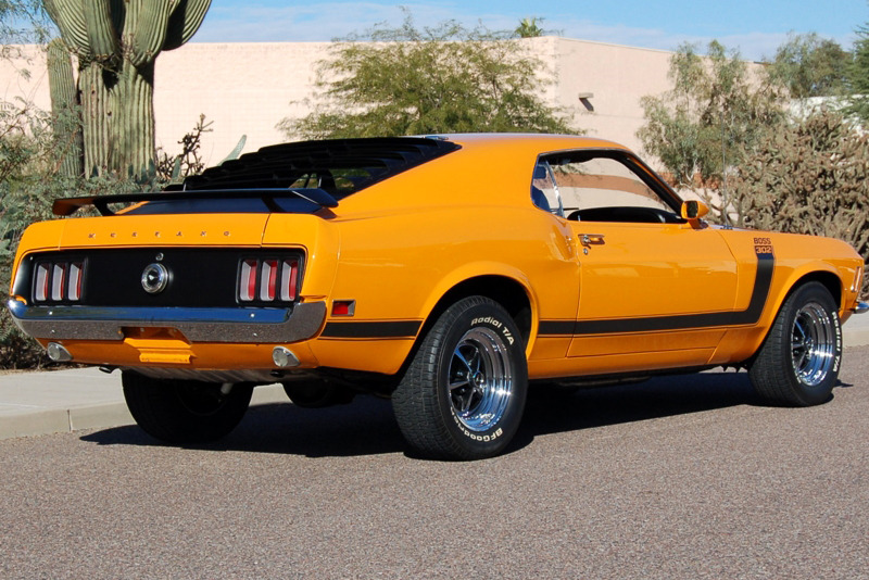 1970 FORD MUSTANG BOSS 302 FASTBACK - Rear 3/4 - 201318