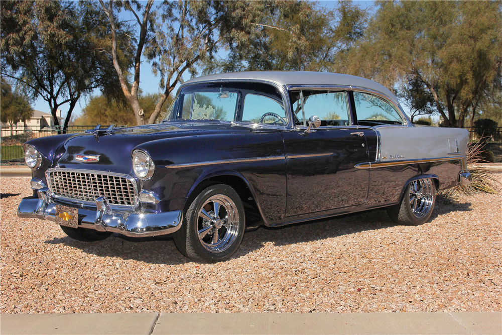 1955 Chevrolet Bel Air Custom 2 Door Post