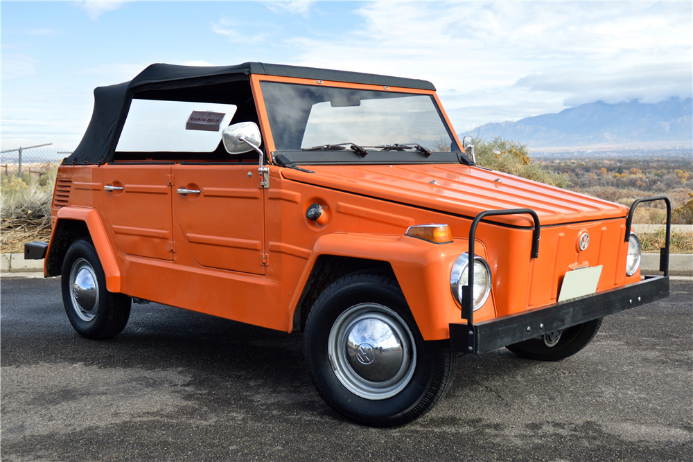 1973 VOLKSWAGEN THING CONVERTIBLE - Front 3/4 - 201386