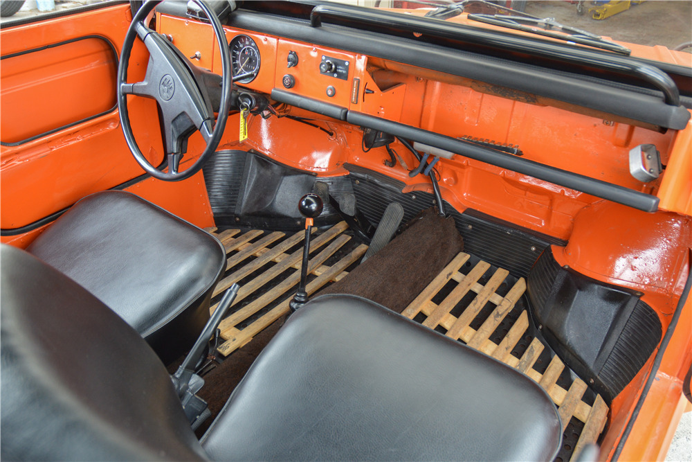 1973 VOLKSWAGEN THING CONVERTIBLE - Interior - 201386