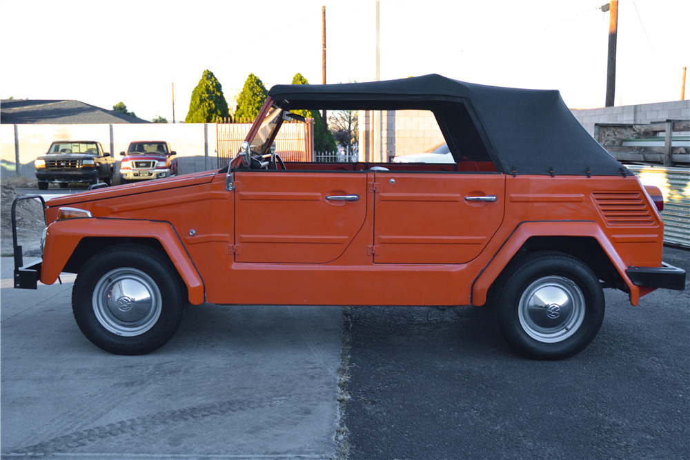 1973 VOLKSWAGEN THING CONVERTIBLE - Side Profile - 201386