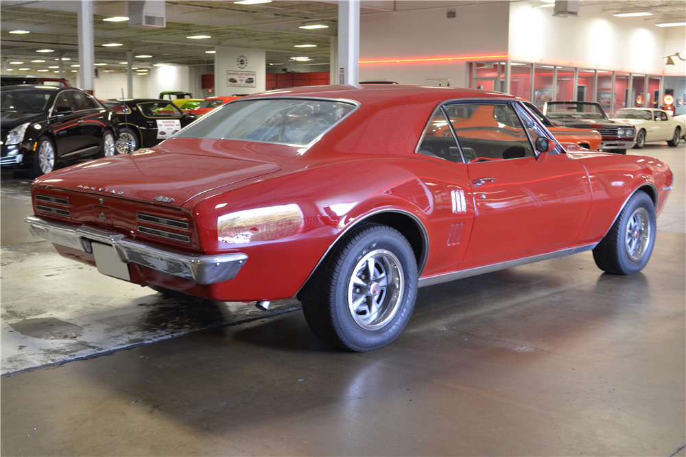 1967 PONTIAC FIREBIRD  - Rear 3/4 - 201432