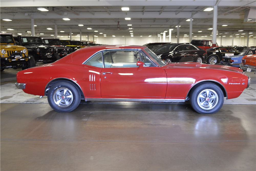 1967 PONTIAC FIREBIRD  - Side Profile - 201432