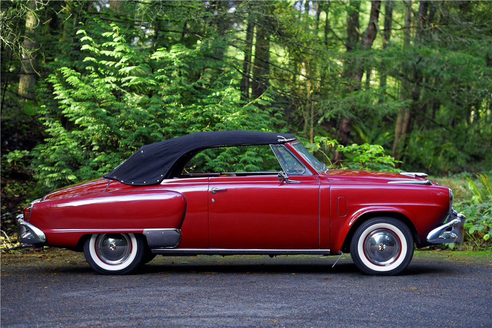 1951 STUDEBAKER CHAMPION REGAL CONVERTIBLE - Side Profile - 201449