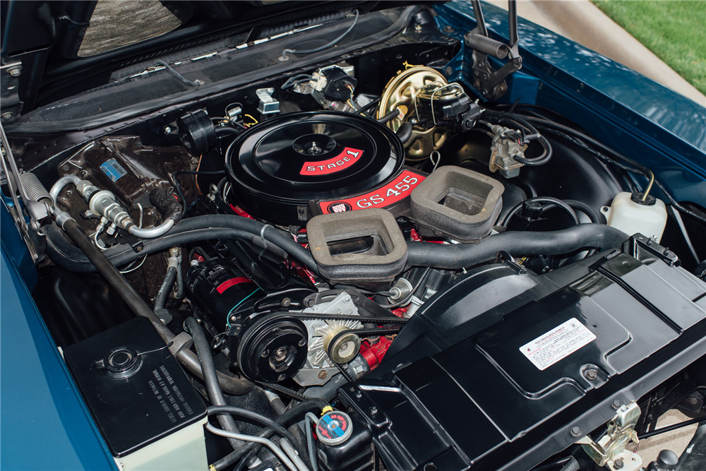 1970 BUICK GRAN SPORT STAGE 1 CONVERTIBLE - Engine - 201485