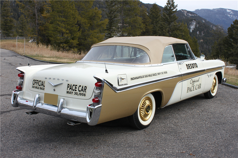 1956 DESOTO CONVERTIBLE INDY 500 PACE CAR Rear 3/4 201540