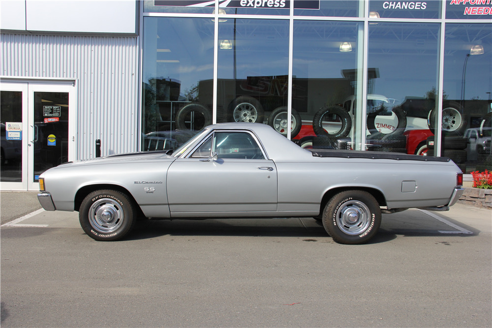 1972 CHEVROLET EL CAMINO SS  - Side Profile - 201610