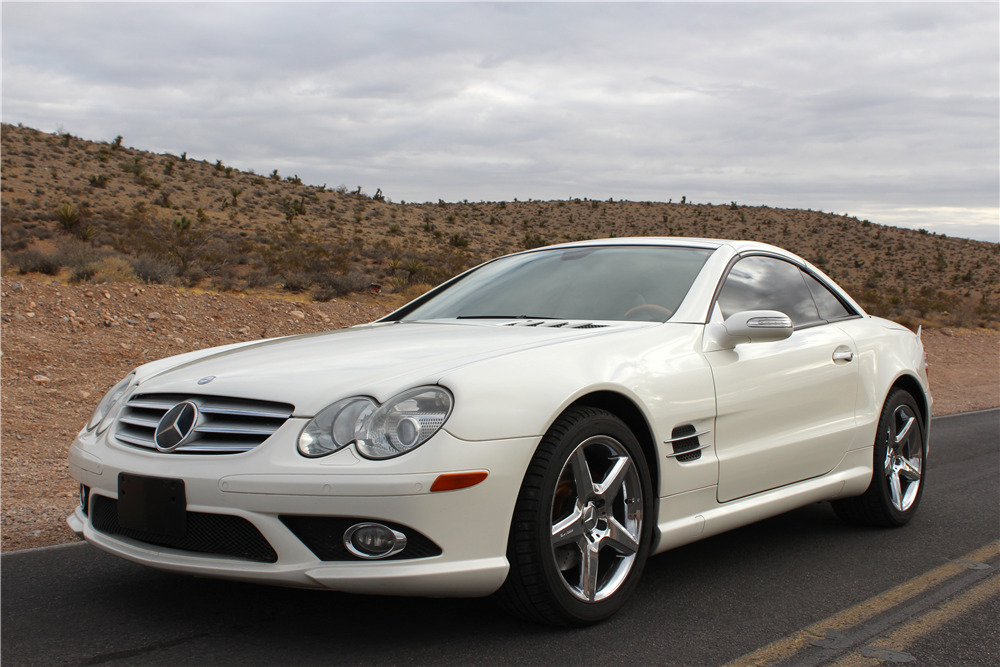 2007 MERCEDES-BENZ SL550 CONVERTIBLE - Front 3/4 - 201659