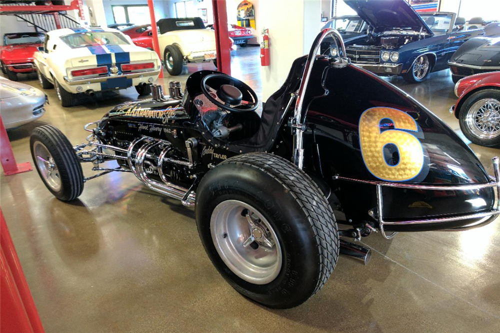 1962 AAA RADIATOR-BUDDY TAYLOR SPRINT CAR  - Rear 3/4 - 201703