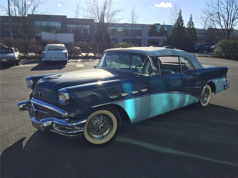 1956 BUICK CENTURY CONVERTIBLE - Front 3/4 - 201841