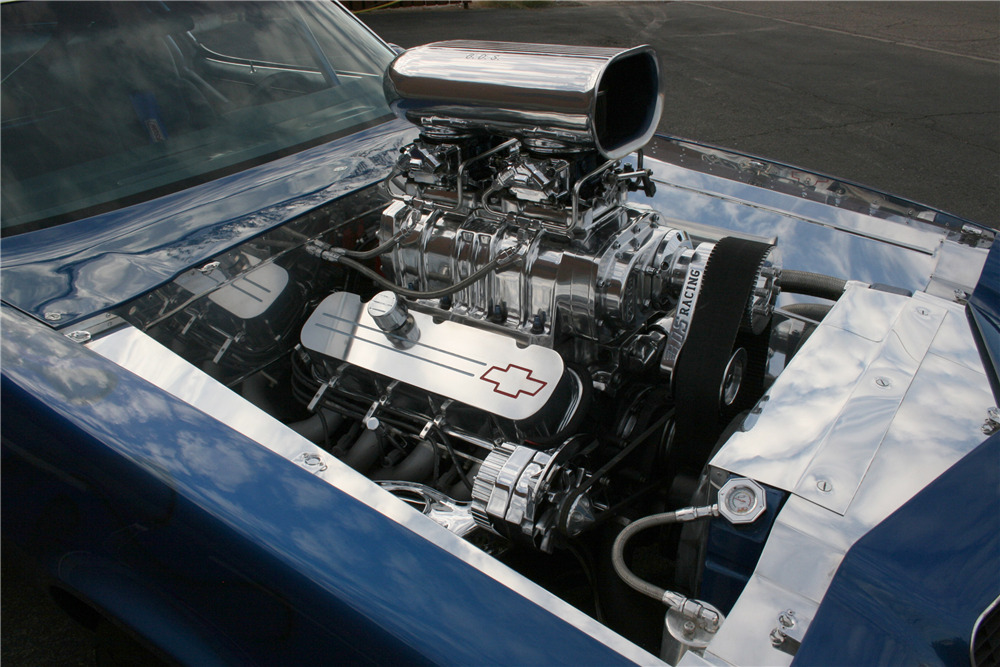 1976 CHEVROLET CAMARO CUSTOM COUPE - Engine - 201842
