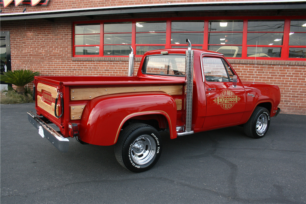 1979 DODGE LIL RED EXPRESS PICKUP - Rear 3/4 - 201862