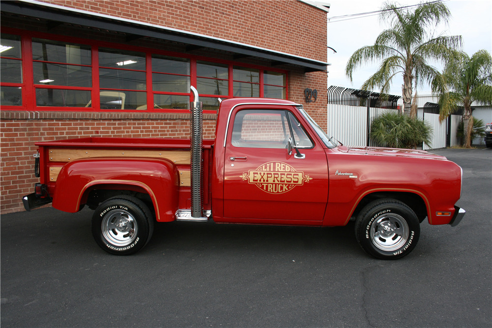 1979 DODGE LIL RED EXPRESS PICKUP - Side Profile - 201862