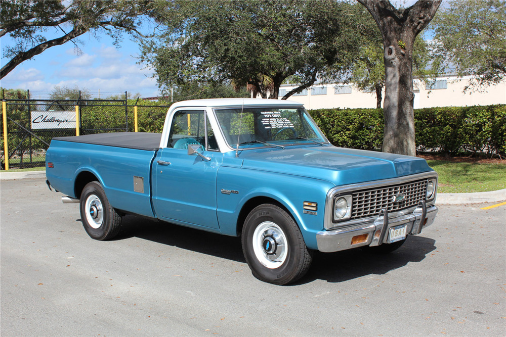 1972 CHEVROLET C20 PICKUP - Front 3/4 - 201956
