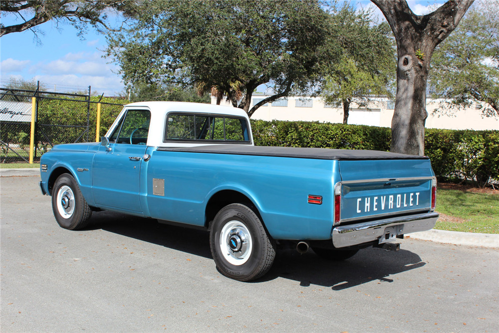 1972 CHEVROLET C20 PICKUP - Rear 3/4 - 201956