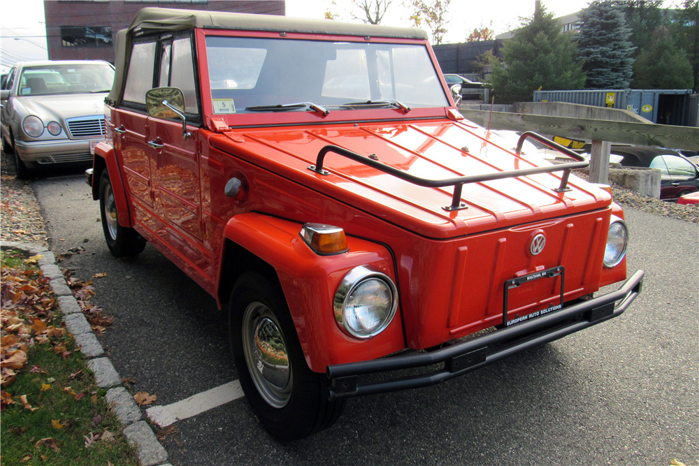 1973 VOLKSWAGEN THING CONVERTIBLE - Front 3/4 - 202099