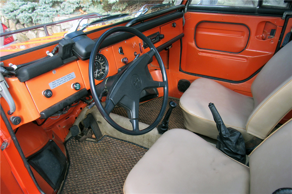 1973 VOLKSWAGEN THING CONVERTIBLE - Interior - 202099