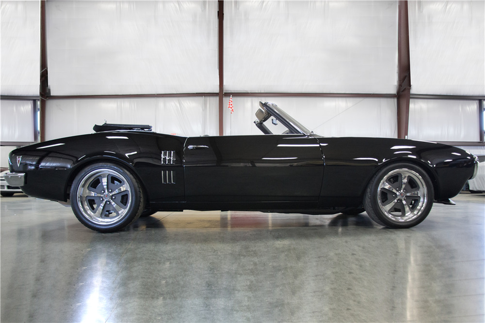 1968 PONTIAC FIREBIRD CUSTOM CONVERTIBLE - Side Profile - 202120