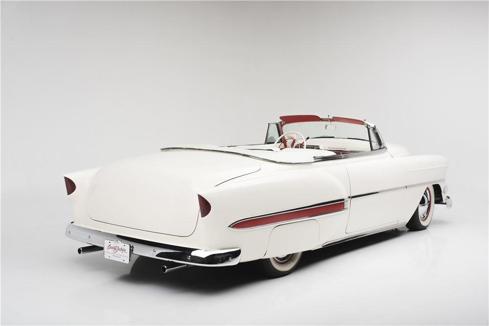 1954 CHEVROLET CONVERTIBLE - Rear 3/4 - 202262