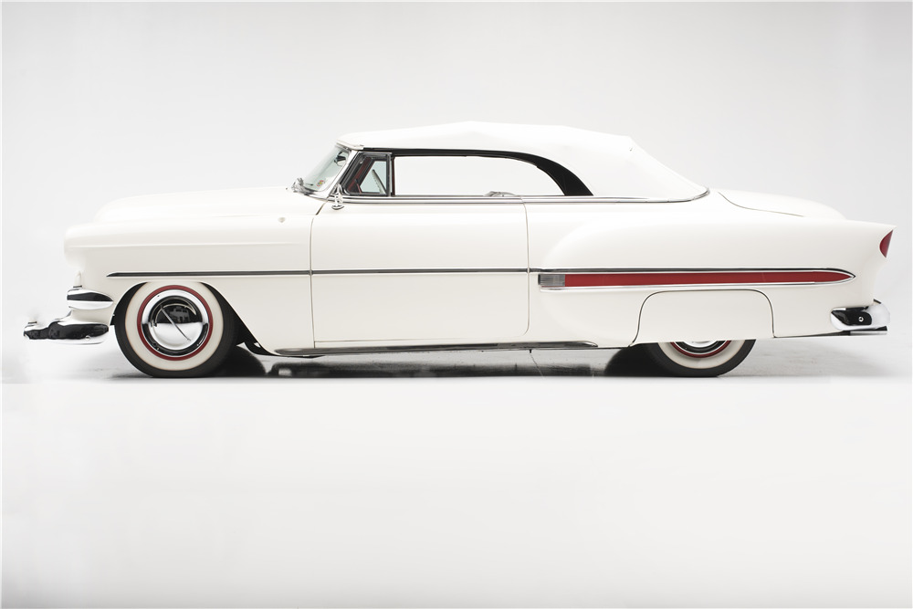 1954 CHEVROLET CONVERTIBLE - Side Profile - 202262