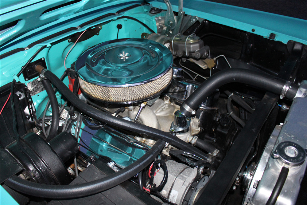 1957 CHEVROLET BEL AIR CUSTOM COUPE - Engine - 202331