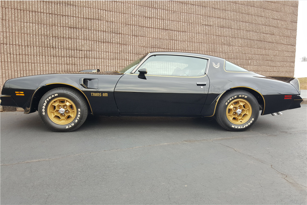 1976 PONTIAC FIREBIRD TRANS AM  - Side Profile - 202358