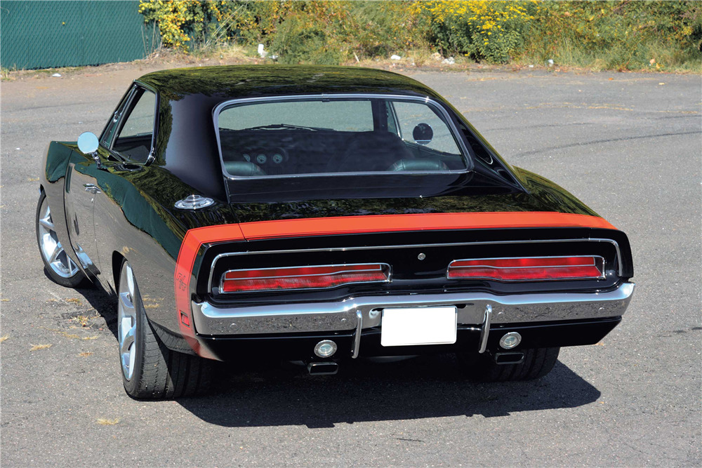 1969 DODGE CHARGER CUSTOM COUPE - Rear 3/4 - 202426