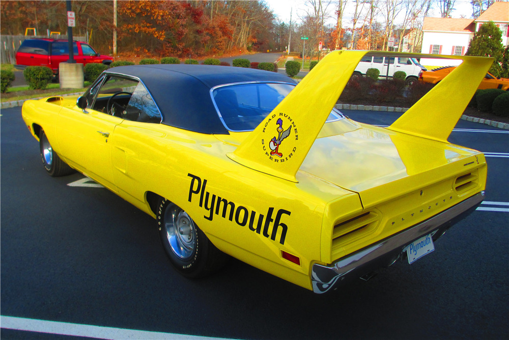 1970 PLYMOUTH SUPERBIRD  - Rear 3/4 - 202849