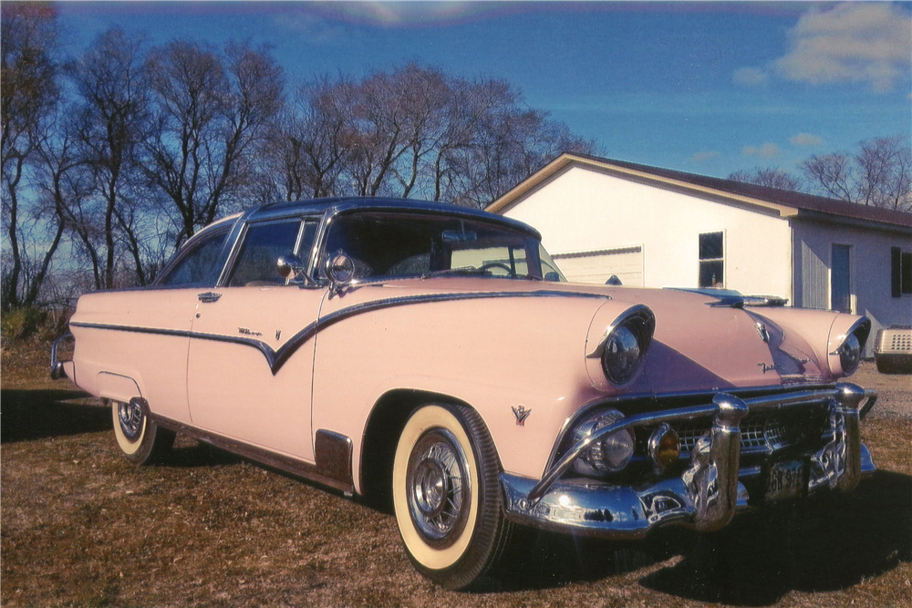 1955 Ford Fairlane Crown Victoria Glass Top Coupe