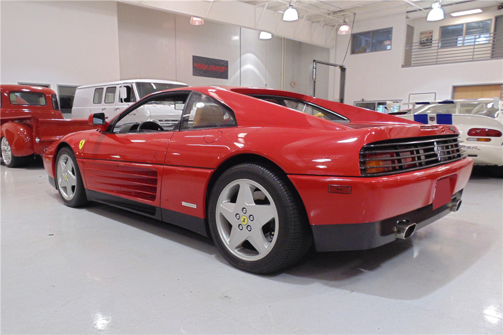 1991 FERRARI 348 TB  - Rear 3/4 - 203495