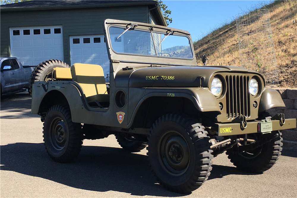 1954 JEEP M38A1 - Front 3/4 - 203545