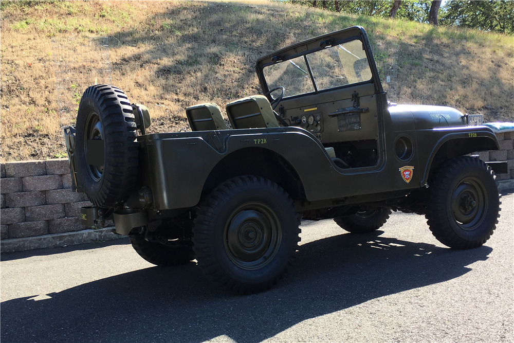 1954 JEEP M38A1 - Rear 3/4 - 203545
