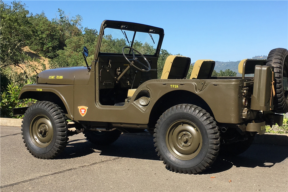1954 JEEP M38A1 - Side Profile - 203545