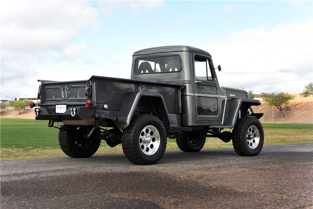1962 WILLYS CUSTOM PICKUP - Rear 3/4 - 203702
