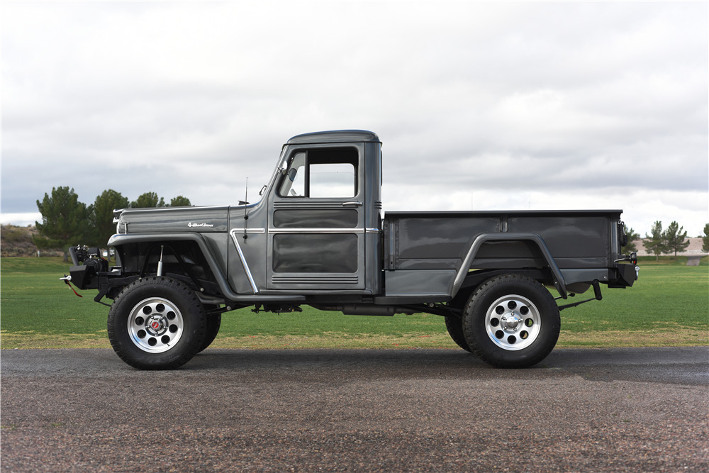 1962 WILLYS CUSTOM PICKUP - Side Profile - 203702