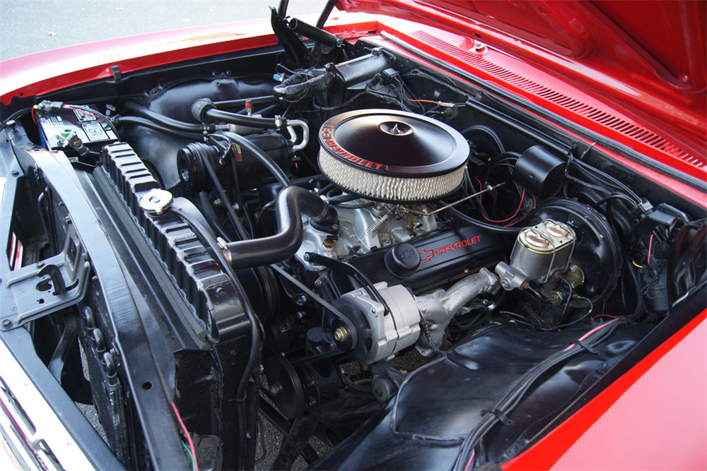 1967 CHEVROLET BEL AIR WAGON - Engine - 203845