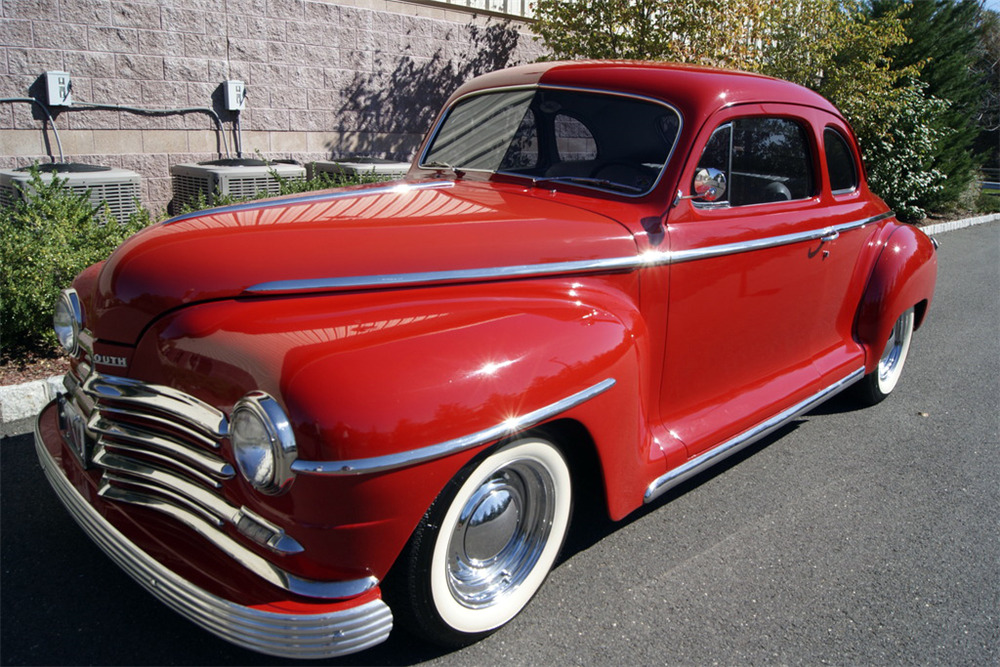 1948 PLYMOUTH SPECIAL DELUXE CUSTOM COUPE - Side Profile - 203866