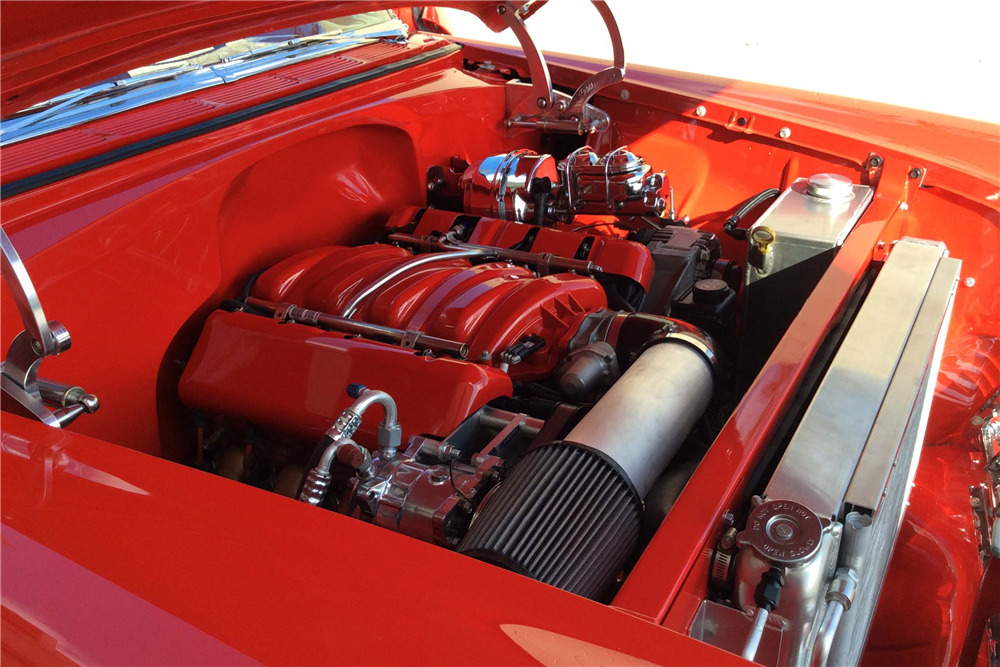 1956 CHEVROLET NOMAD CUSTOM STATION WAGON - Engine - 204528