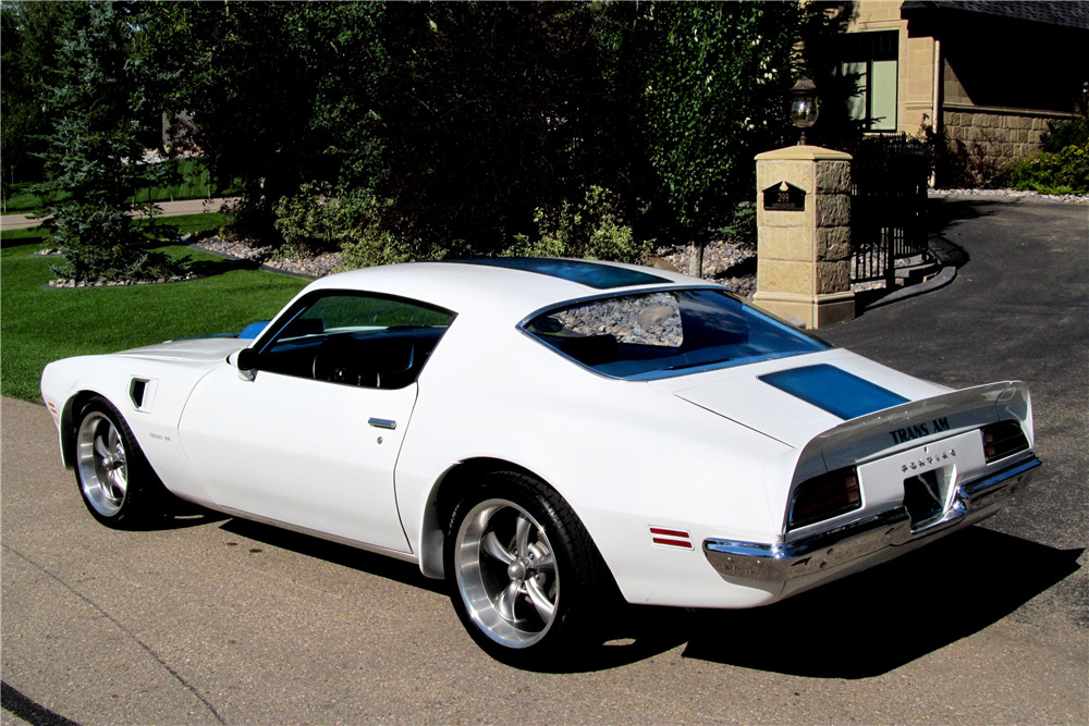 1970 PONTIAC FIREBIRD TRANS AM CUSTOM COUPE - Rear 3/4 - 204692