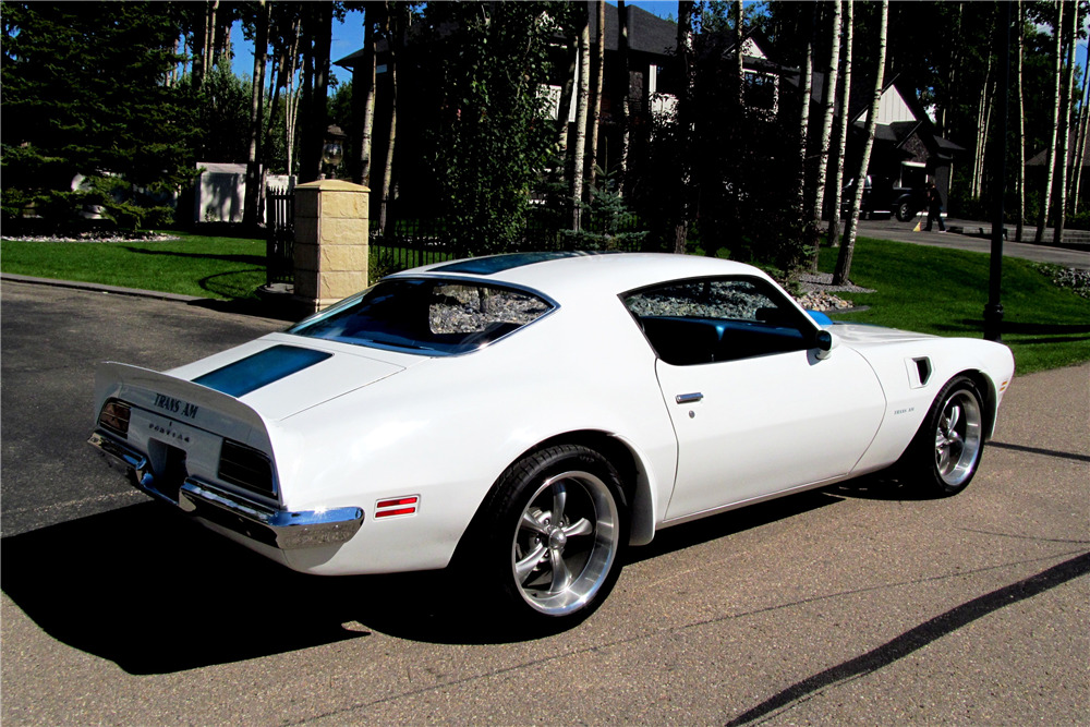 1970 PONTIAC FIREBIRD TRANS AM CUSTOM COUPE - Side Profile - 204692