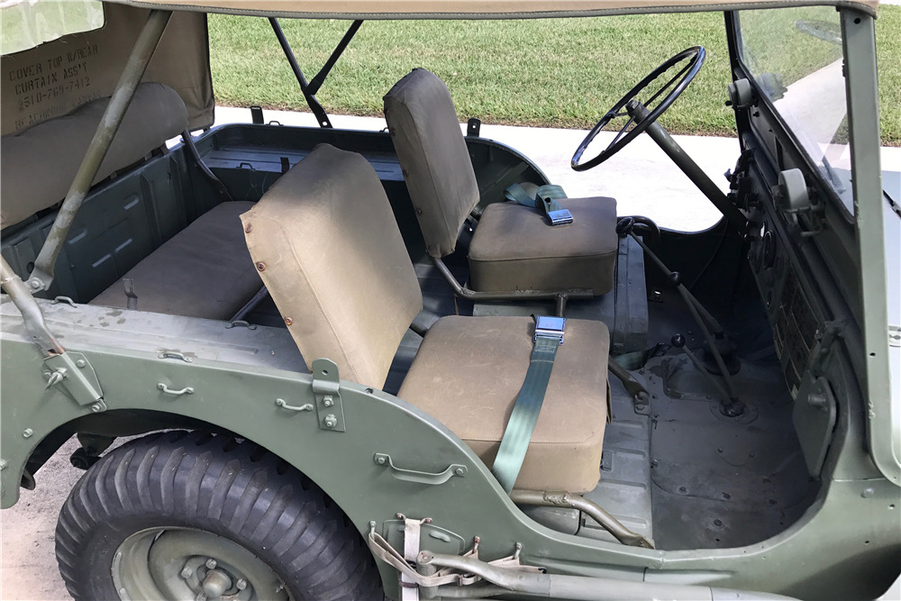 1951 WILLYS M38 JEEP - Interior - 205833