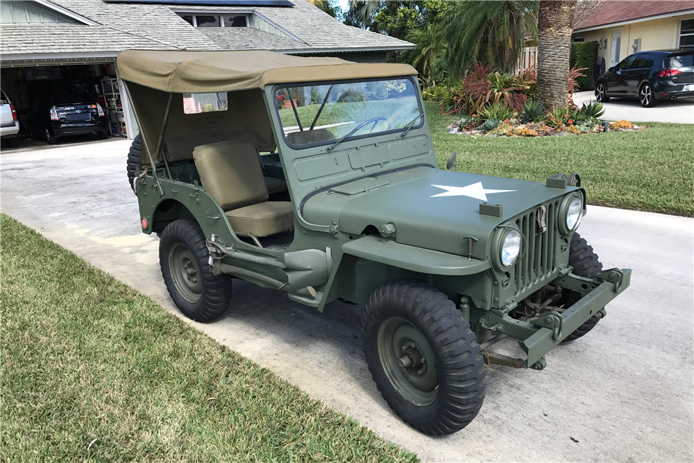 1951 WILLYS M38 JEEP - Side Profile - 205833