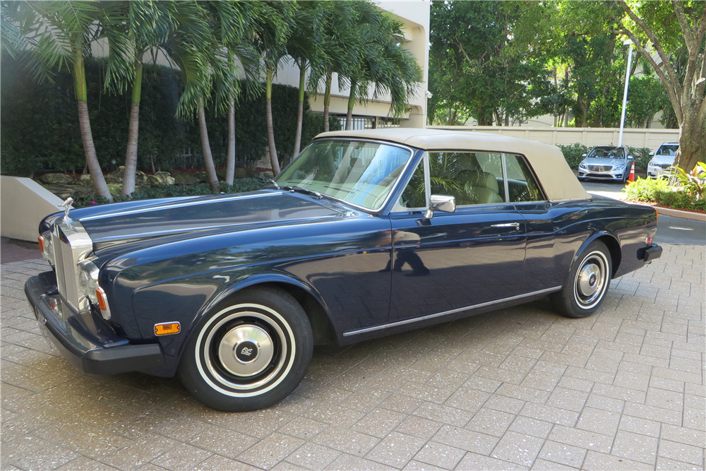 1980 Rolls Royce Corniche Convertible