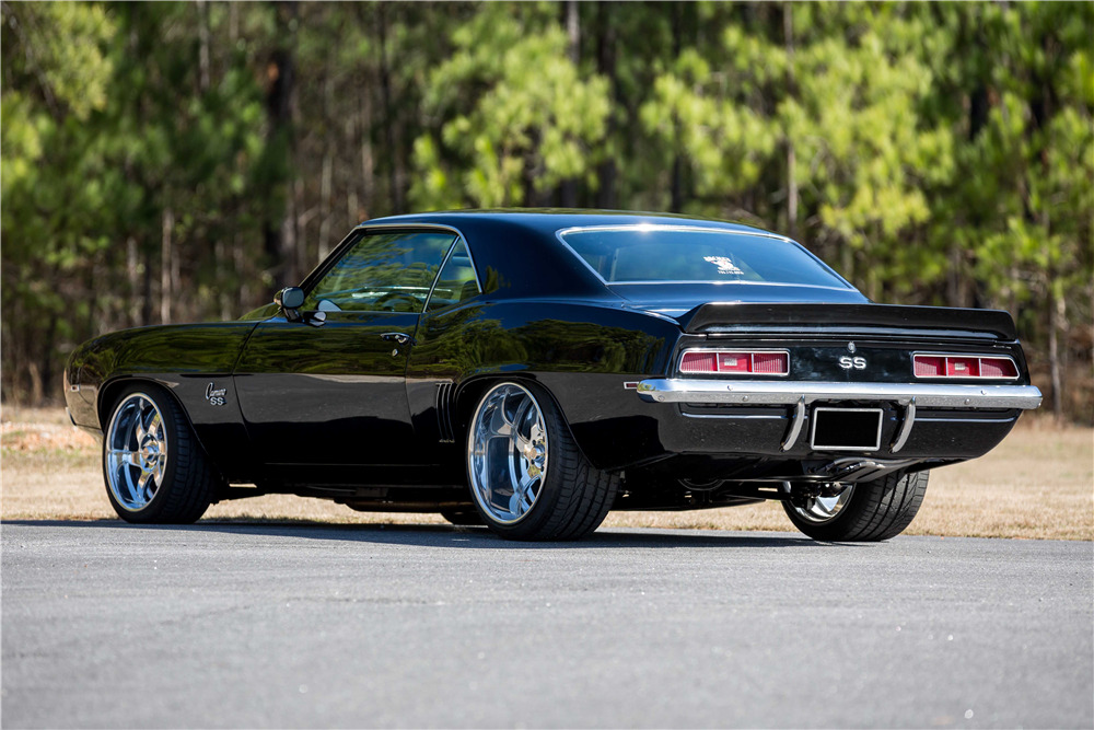 1969 CHEVROLET CAMARO CUSTOM COUPE - Rear 3/4 - 205972