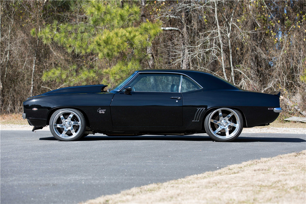 1969 CHEVROLET CAMARO CUSTOM COUPE - Side Profile - 205972