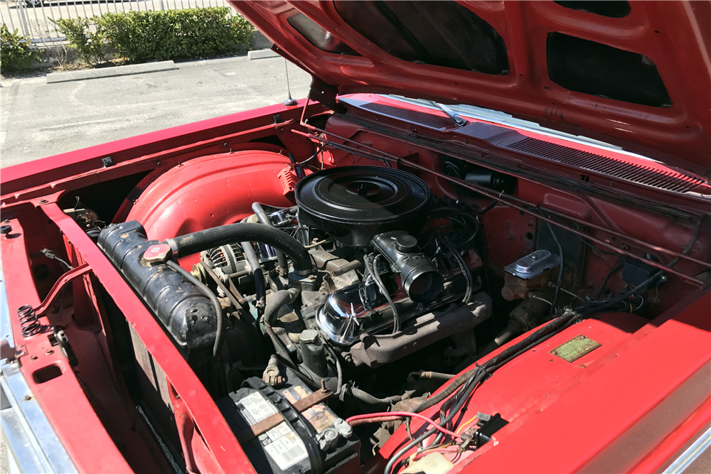 1967 PLYMOUTH FURY CONVERTIBLE - Engine - 206016