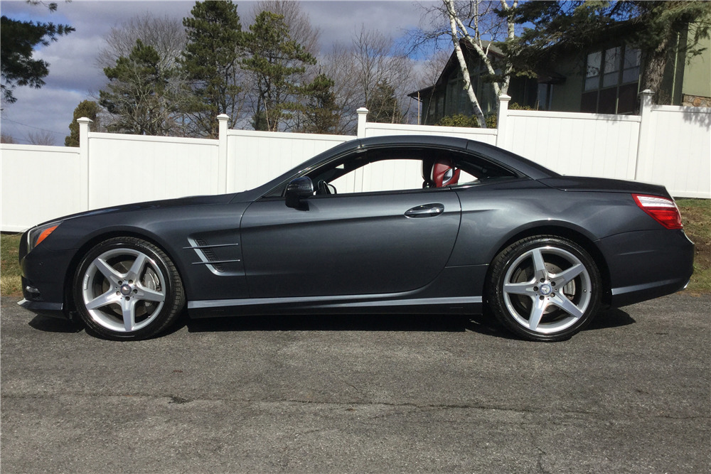 2015 MERCEDES-BENZ SL400 CONVERTIBLE - Side Profile - 206148